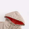 Women's fashion design eco-friendly jacket 100% Rpet recycled polyester hooded parka coat